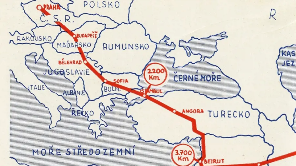 Čtyři vozy Škoda Popular o výkonu 20 koní (15 kW) během necelých čtyř měsíců roku 1934 úspěšně absolvovaly takřka 15 000 km z Prahy do Kalkaty a zpět.