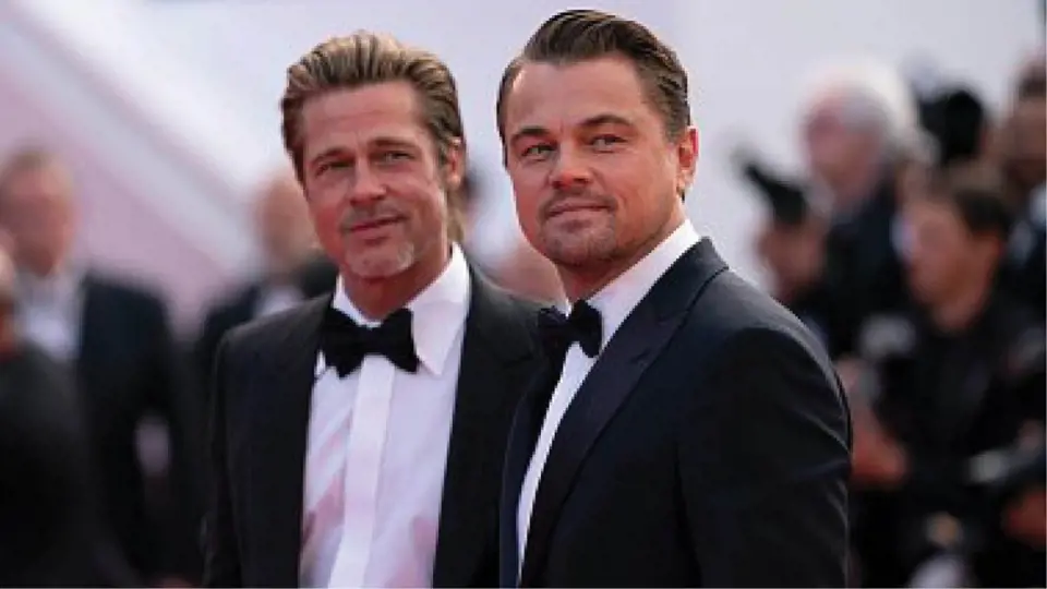 Brad Pitt a Leonardo DiCaprio.