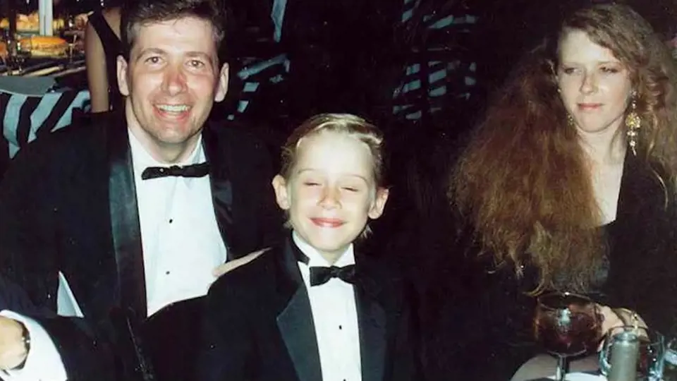 Kit Culkin se svým synem Macaulayem