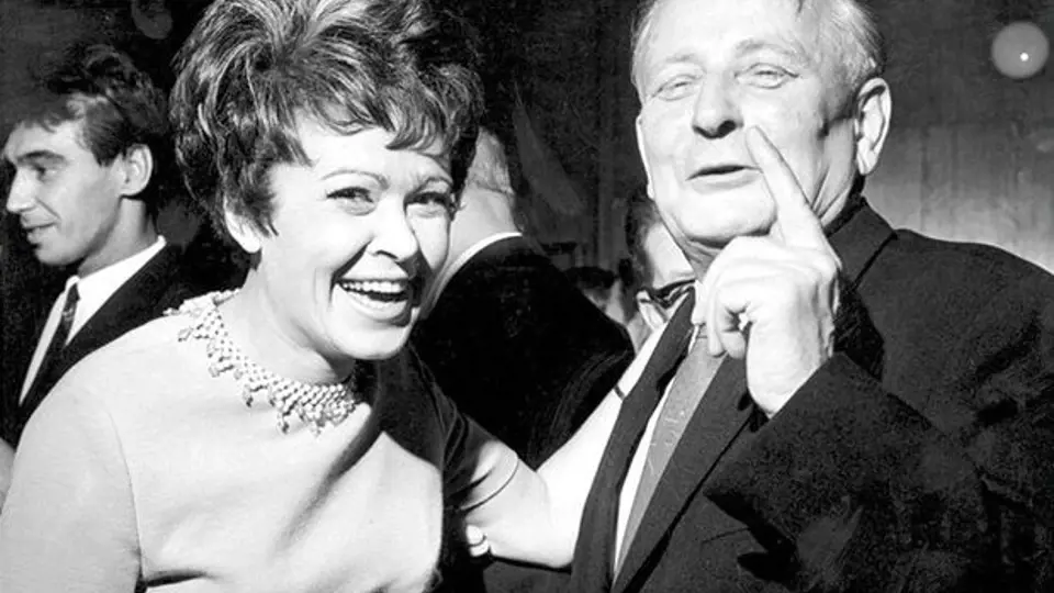 Jiřina Bohdalová a Antonín Novotný (1957–1968)