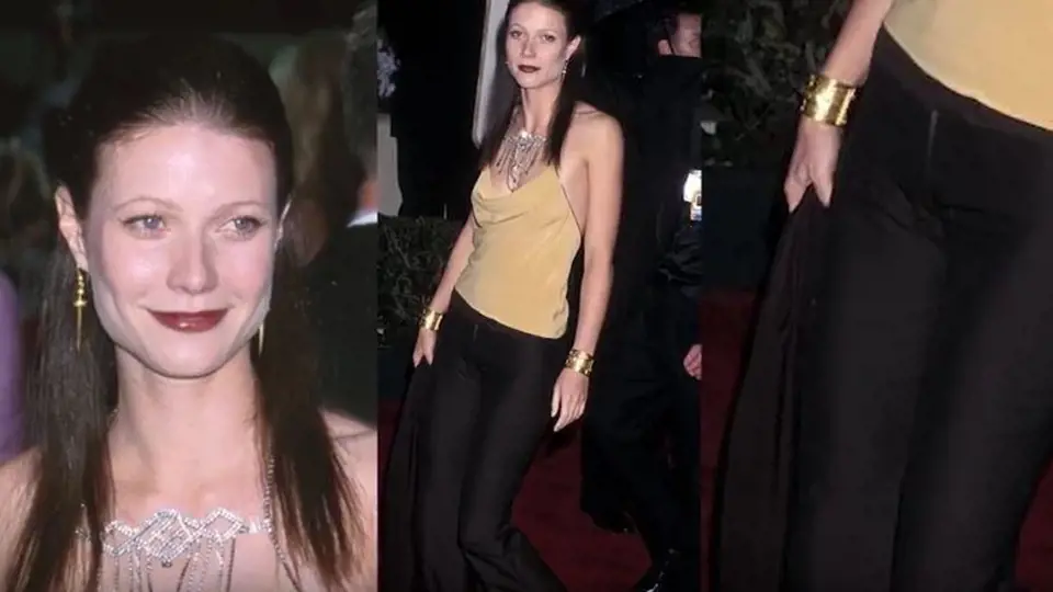 Gwyneth Paltrow v roce 2000 zvolila opravdu zvláštní outfit na událost, na kterou jiné dámy nosí velkou večerní…