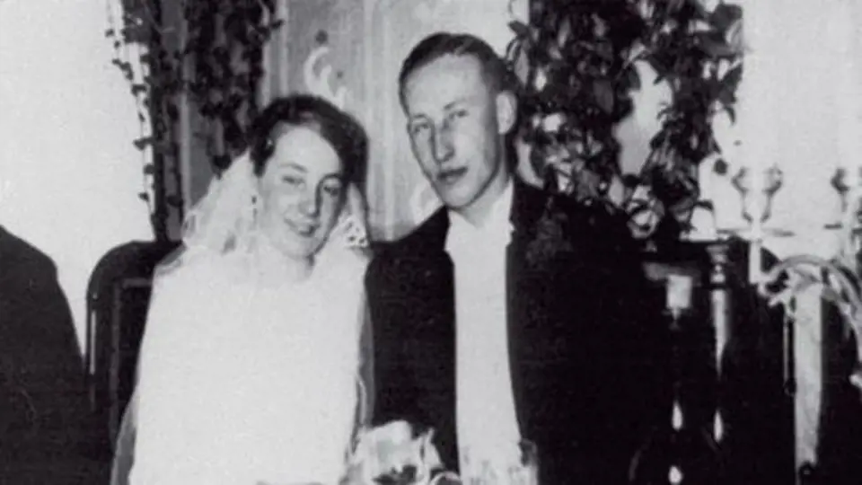 Novomanželé Heydrichovi