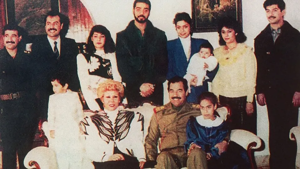 Saddámova rodina v 80. letech