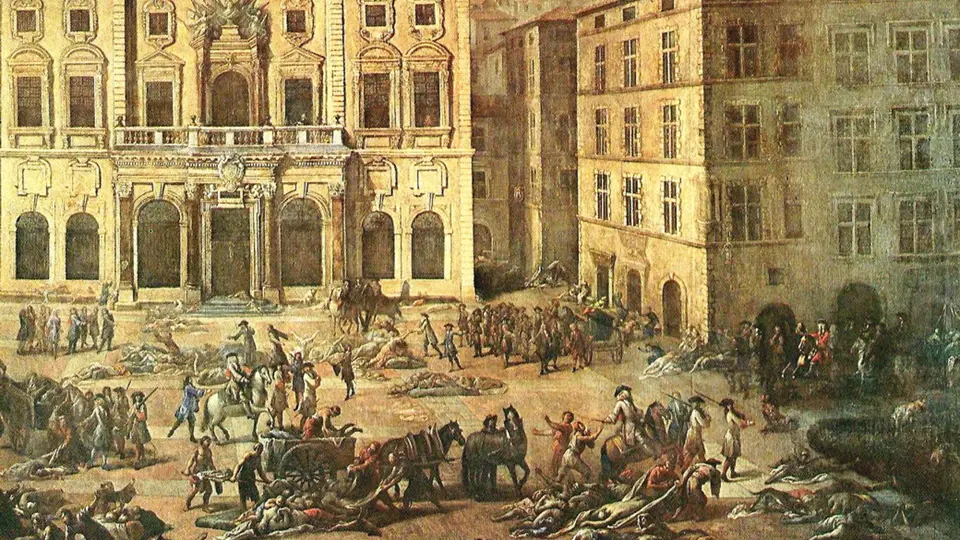 Poslední evropská morová epidemie v Marseille, 1720