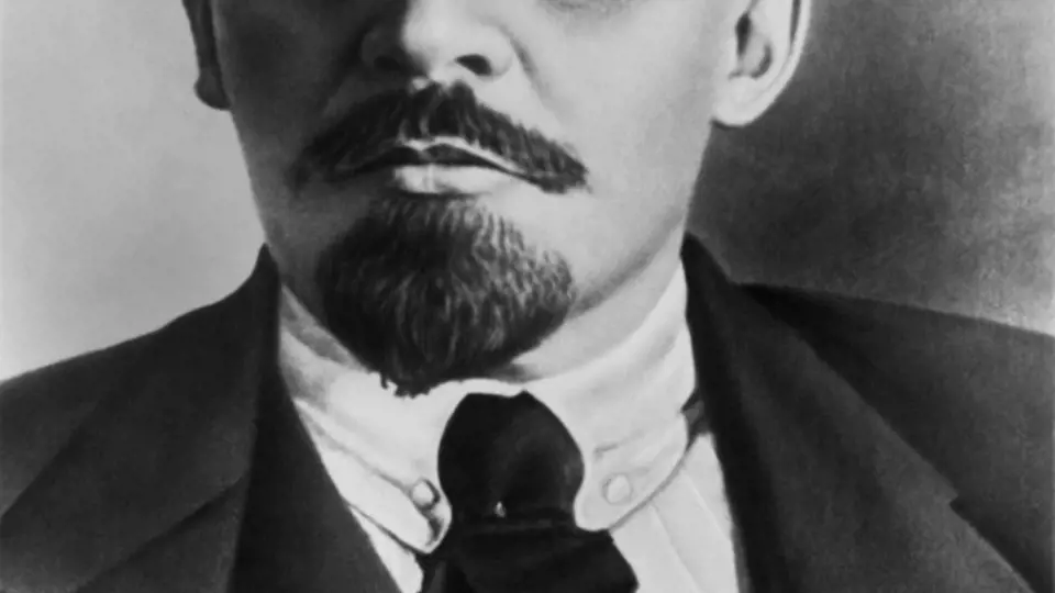 Lenin na archivní fotografii
