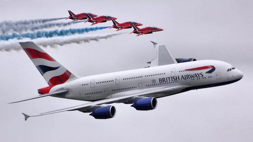 Letadlo společnosti British Airways