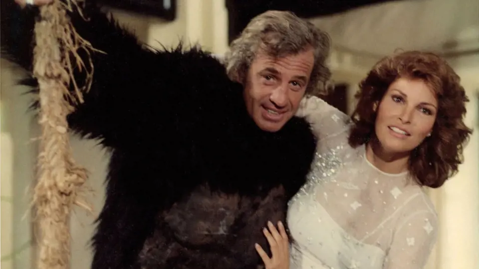 V legendárním filmu Zvíře z roku 1977 s herečkou Raquel Welch