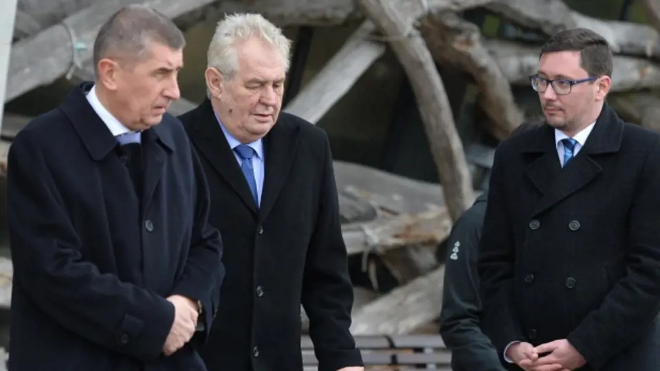 Prezident Miloš Zeman navštívil 28. dubna farmu Čapí hnízdo v Olbramovicích na Benešovsku