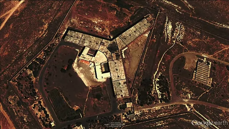 Obávaná věznice Saydnaya v Sýrii