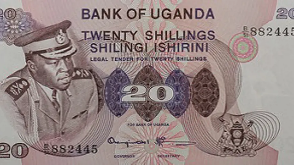 Bankovka Ugandy, 70. léta