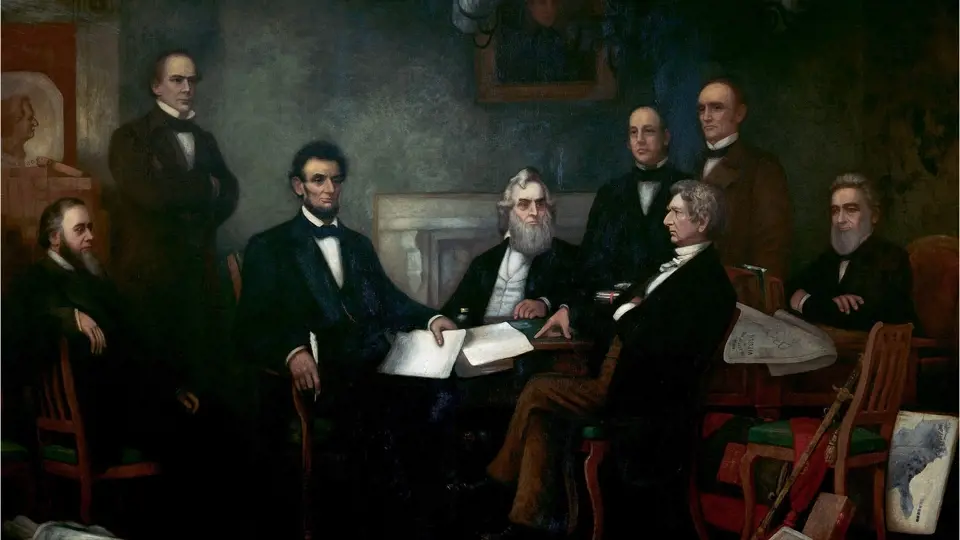 První čtení Lincolnova Emancipačního prohlášení, přijatého 22. září 1862.