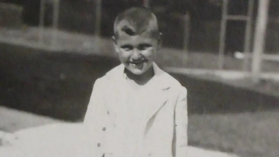 František Lederer v dětství
