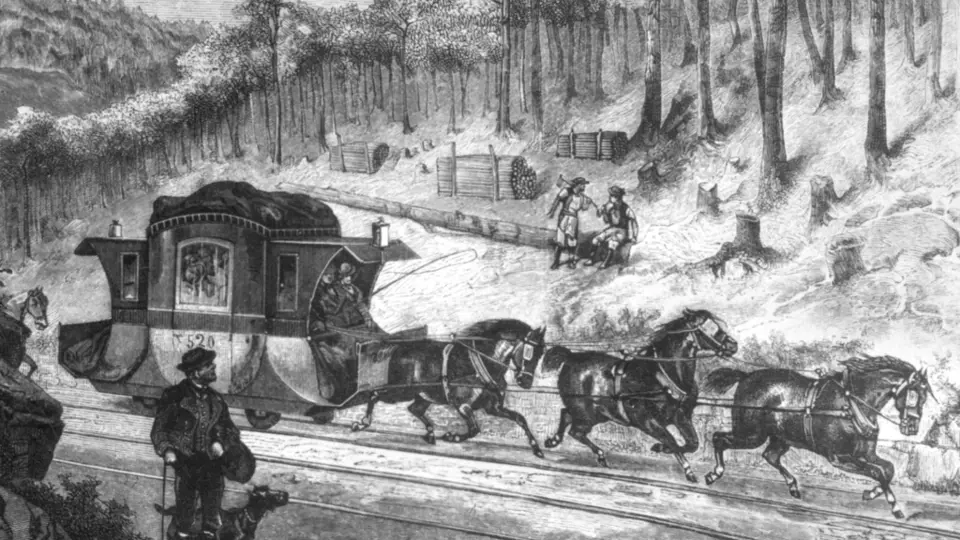 Koně s povozy na kolejích se poprvé rozběhli mezi Českými Budějovicemi a rakouským Kerchbaumem, doprava začala 1. srpna 1832, ve středu tak oslaví koněspřežka 180 let.