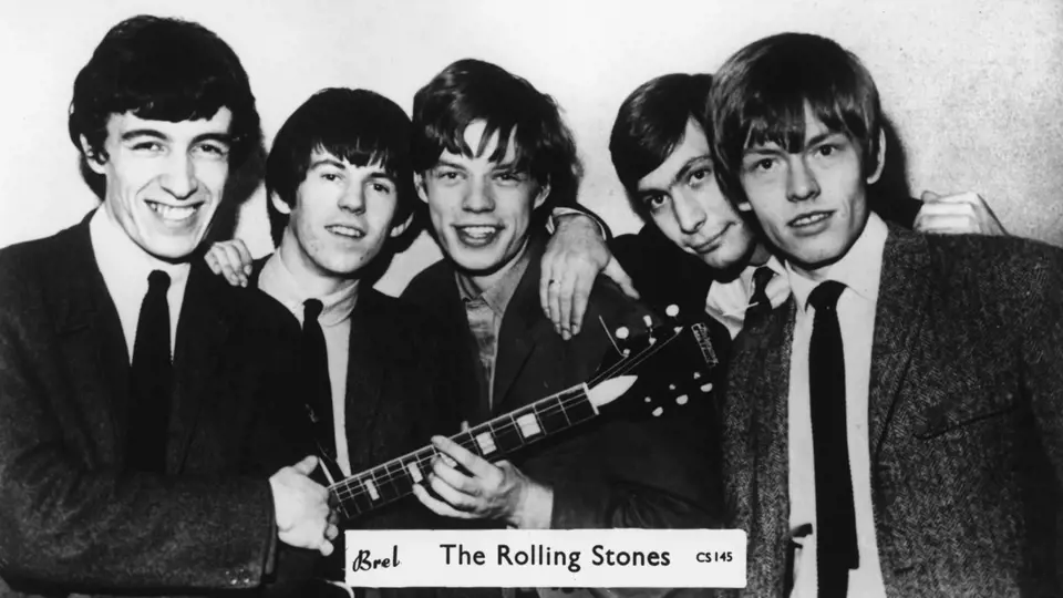 Původní seskupení Rolling Stones s Brianem Jonesem.