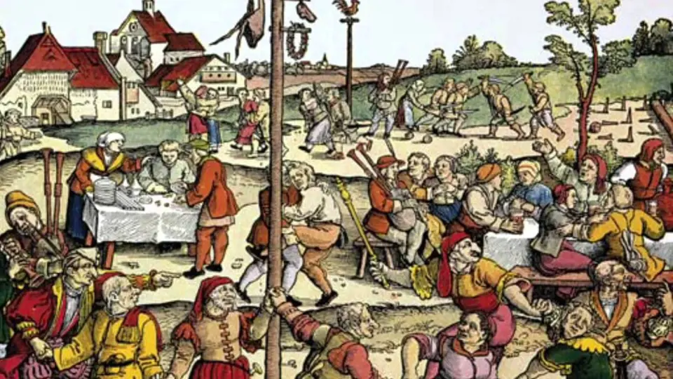 Život ve středověku byl všelijaký. I přes všudypřítomnou smrt a bídu se lidi uměli bavit