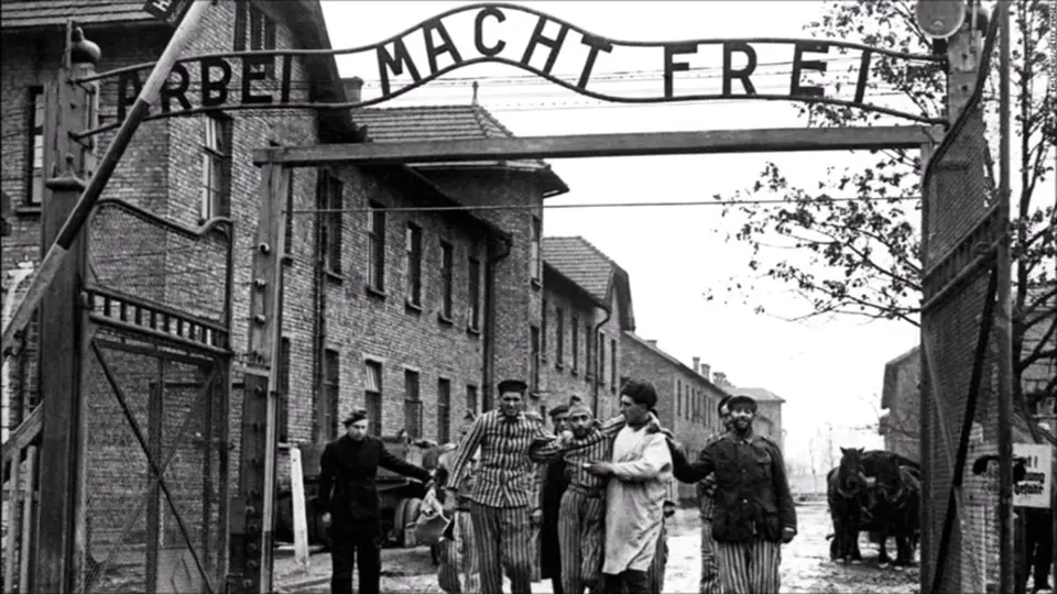 Brána do koncentračního tábora Osvětim