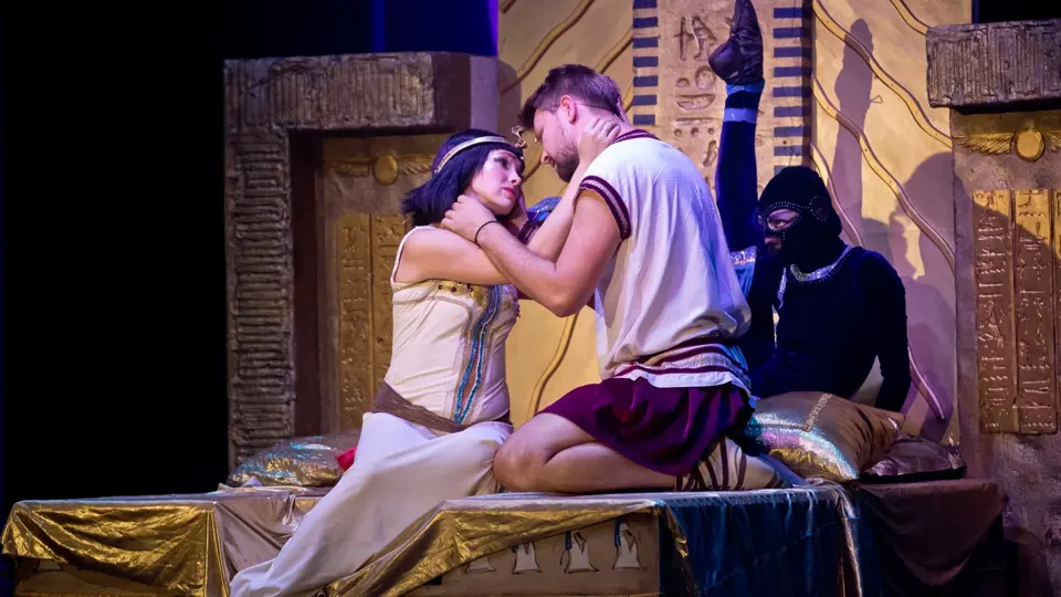 V hlavní roli muzikálu Kleopatra