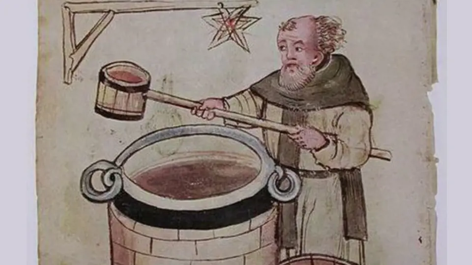 Víno bylo ve středověku považováno za zdravý nápoj.