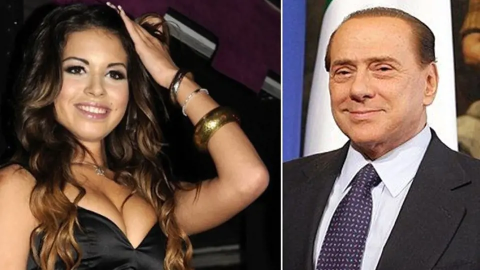 Tanečnice Ruby a Silvio Berlusconi