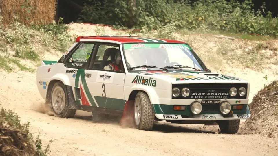 Rally speciál Fiat Abarth