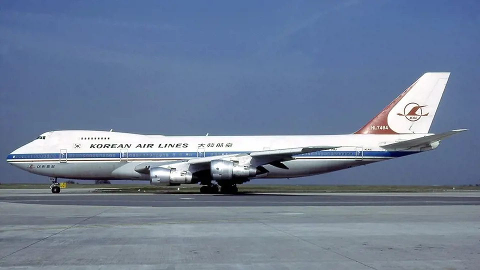 Letadlo korejských aerolinek ještě před osudným letem KAL 007