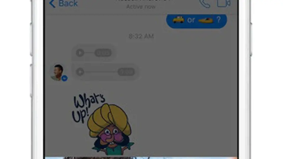 Náhled aplikace Messenger od Facebooku