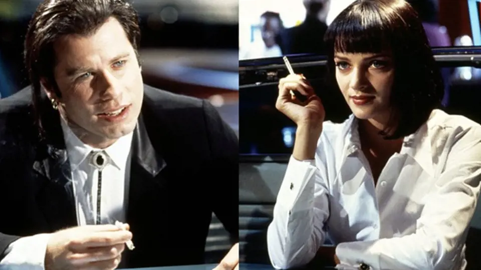 John Travolta a Uma Thurman ve snímku Pulp Fiction