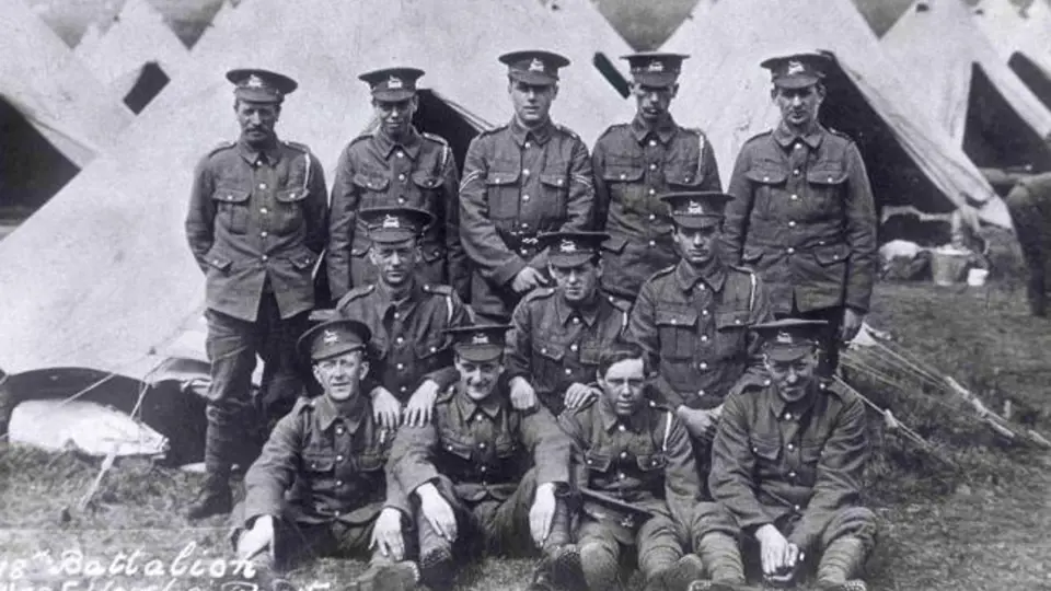 Bantam jednotky za první světové války