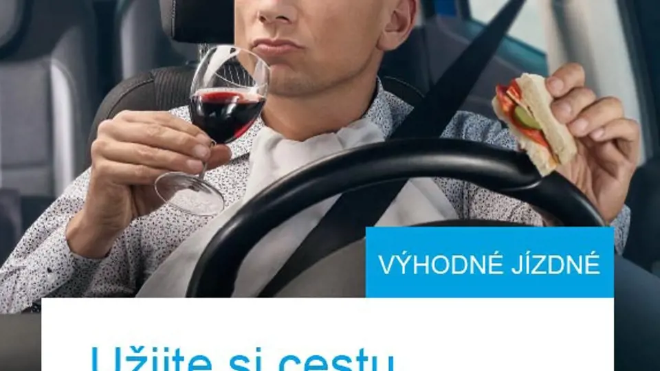 Užijte si víno za volantem, jakoby říkaly České dráhy