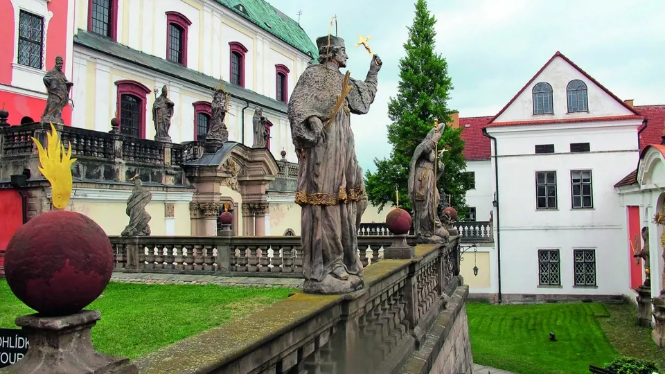 Broumovský klášter.