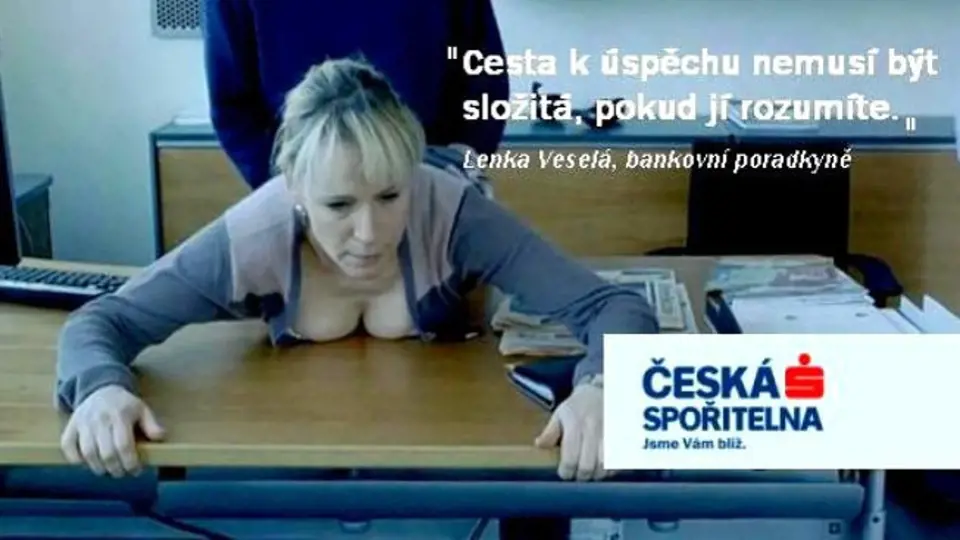 Původní parodie kampaně České spořitelny z roku 2012.