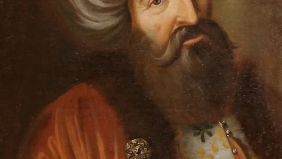 Vrchní velitel osmanské armády Kara Mustafa.