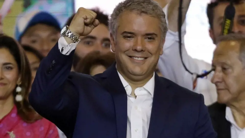 Nový prezident Kolumbie Iván Duque
