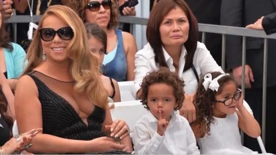 Mariah Carey se svými dvojčaty.