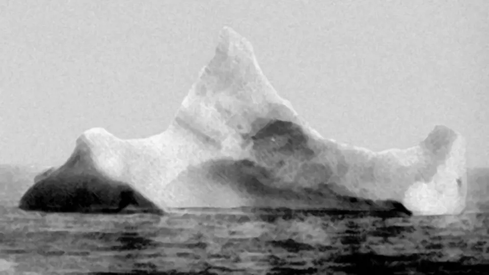 S velkou pravděpodobností právě tento ledovec Titanic potopil.