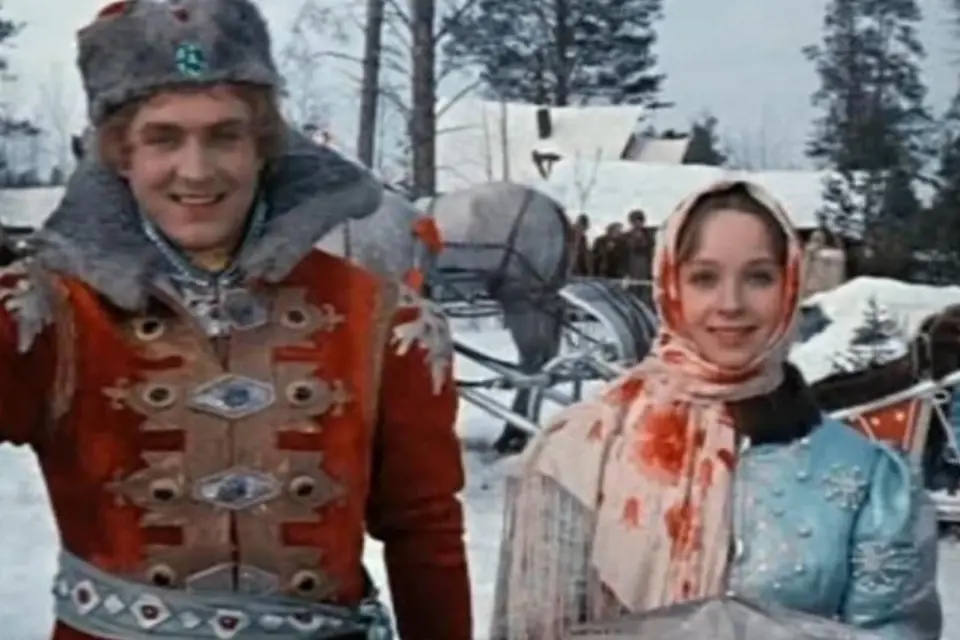 Ivan a Nastěnka v pohádce Mrazík