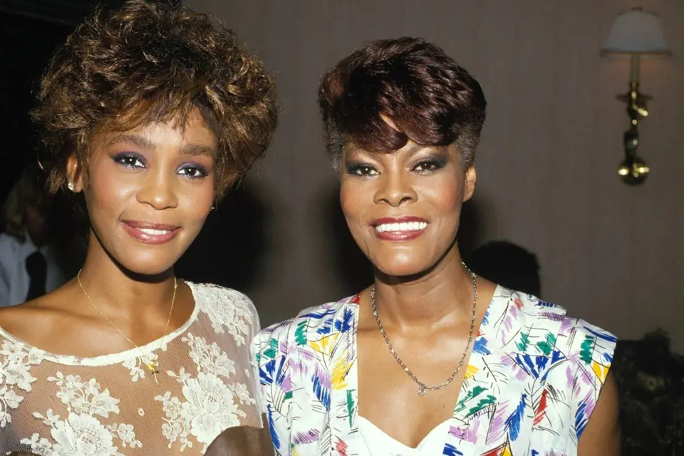 Whitney Houston a Dionne Warwick, 1986