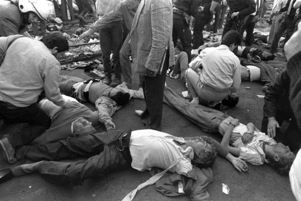Masakr na Heysel stadionu v Bruselu