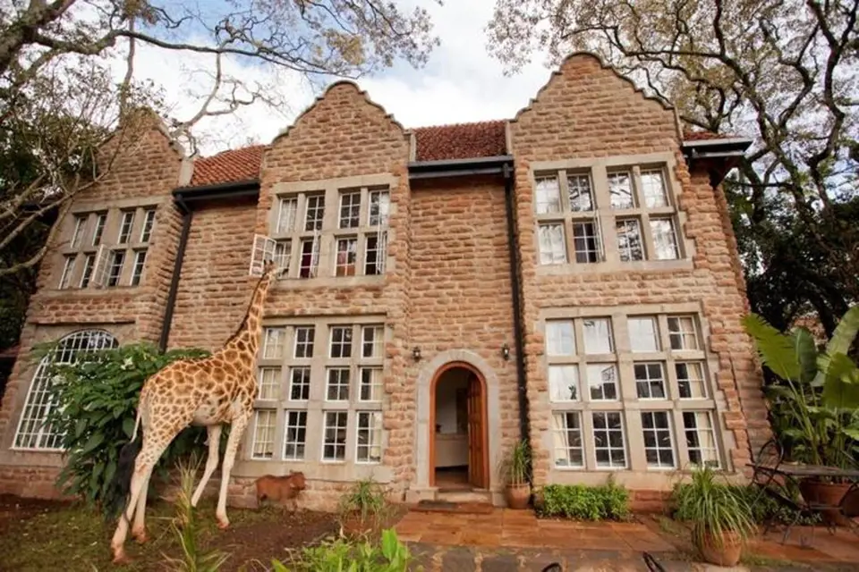 17. Hotel žirafí panství - Tento exkluzivní hotelový komplex se nachází v Langatě na předměstí Nairobi.
