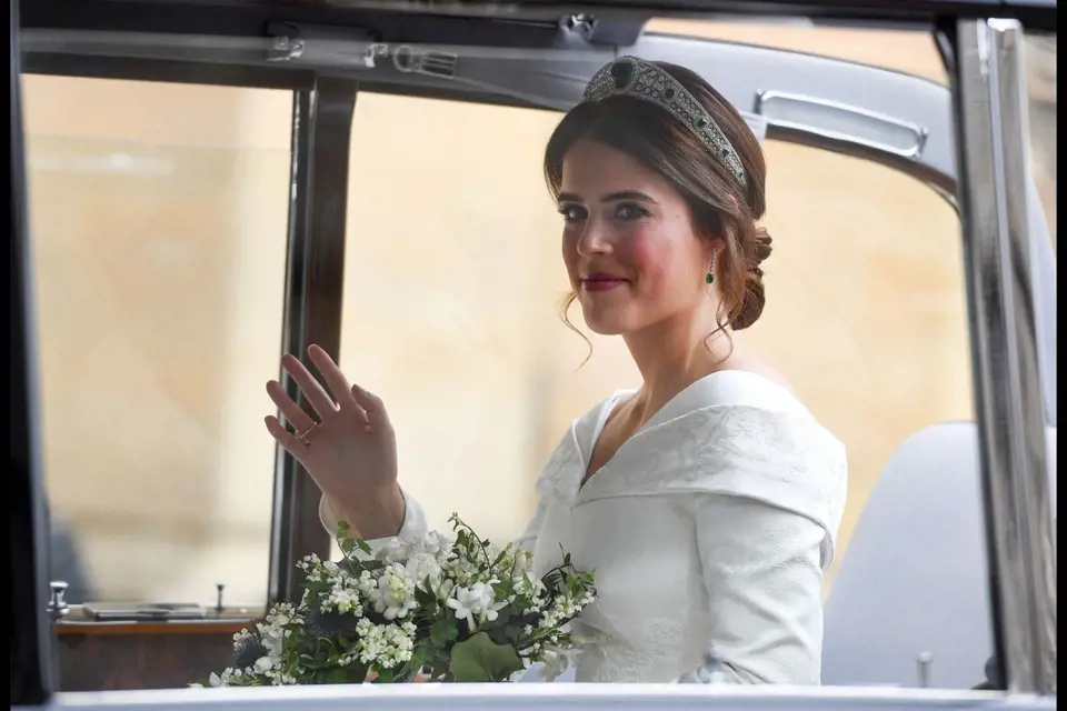 Z princezny Eugenie je už vdaná paní.