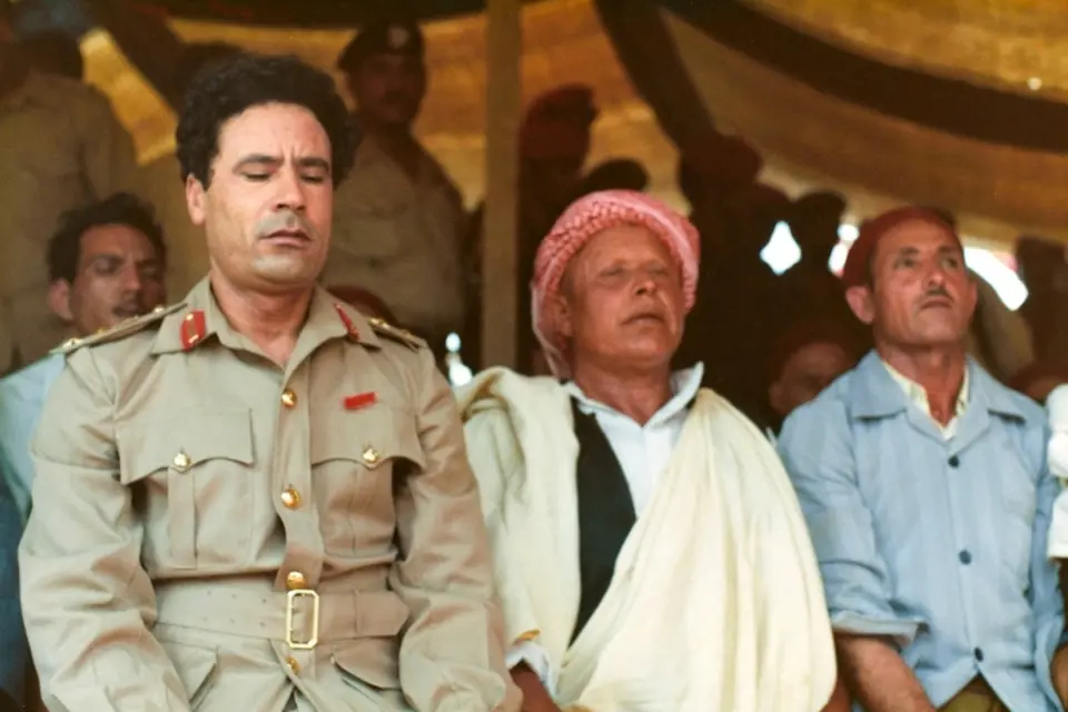 Muammar Kaddáfí v mladších letech