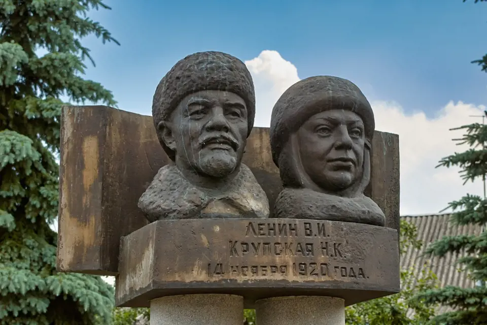 Lenin s Krupskou tvořili nerozdělitelný pár.