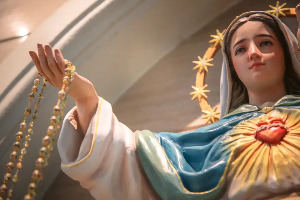 Panna Marie je v křesťanství symbolem čistoty.