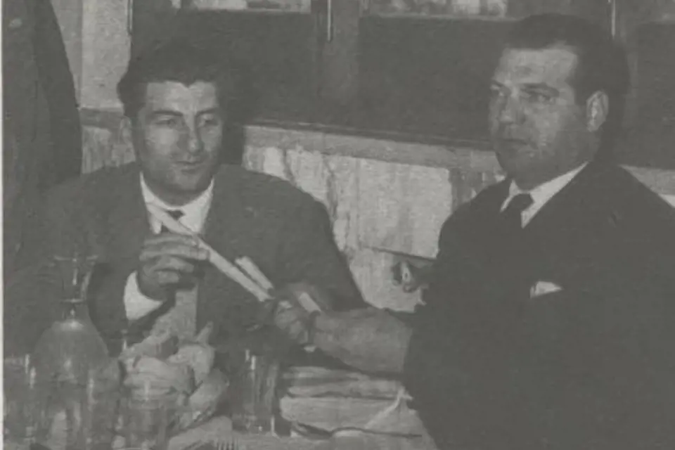 Antonio Esposito (vlevo) objednal vraždu P. Simonettiho (vpravo).