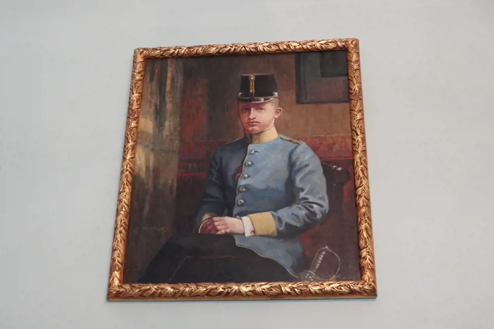 Mladý Karel I. v době, kdy sloužil v Čechách v Brandýse nad Labem