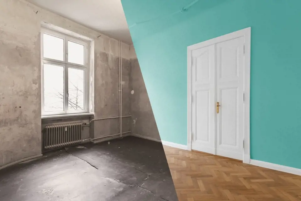 Renovace bytu stojí nemalé úsilí, ale výsledek stojí za to.