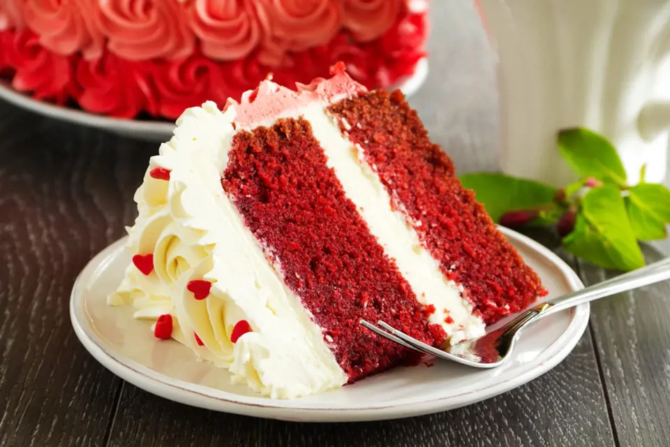 Red velvet - dort ideální pro sváteční příležitosti.