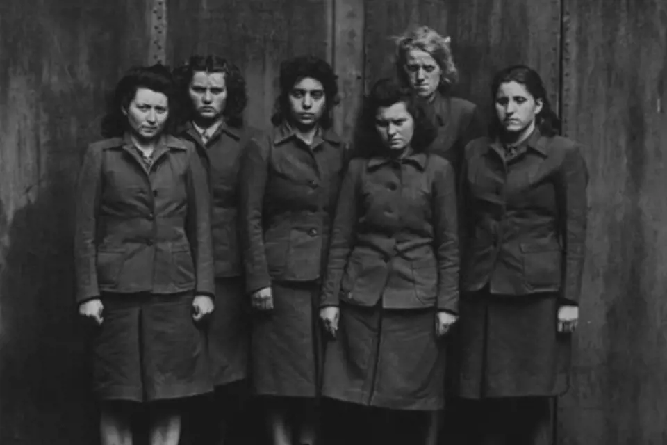 Dozorkyně z koncentračního tábora Bergen-Belsen.