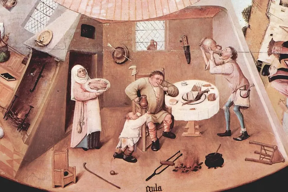 Hieronymus Bosch - Sedm hříchů