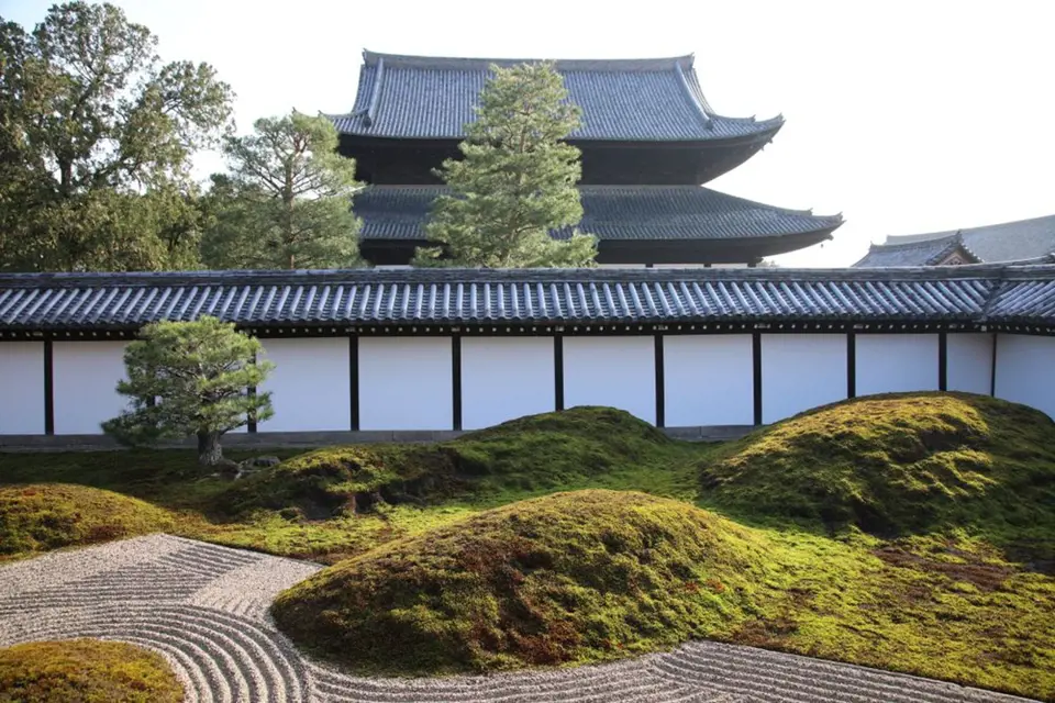 Japonská zenová zahrada Tofuku-ji